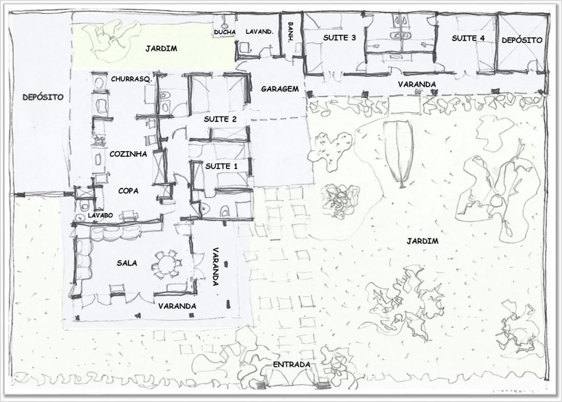 Natureza A 100M Da Praia, 4 Suites, Amplo Jardim Сан-Себастьян Экстерьер фото