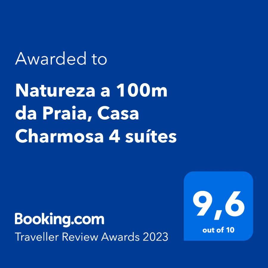 Natureza A 100M Da Praia, 4 Suites, Amplo Jardim Сан-Себастьян Экстерьер фото